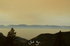 Lake Tahoe During the Fire Season